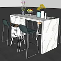Bar stool 3d model