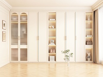 French wardrobe 3d model