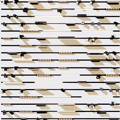 Modern LED Downlights and Spotlights Design with Various Styles for Home Lighting 3d model