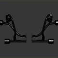 MICRO VECTOR 150 Sturdy Metal Push Up Bars Home Fitness Equipment With Non Slip Base
