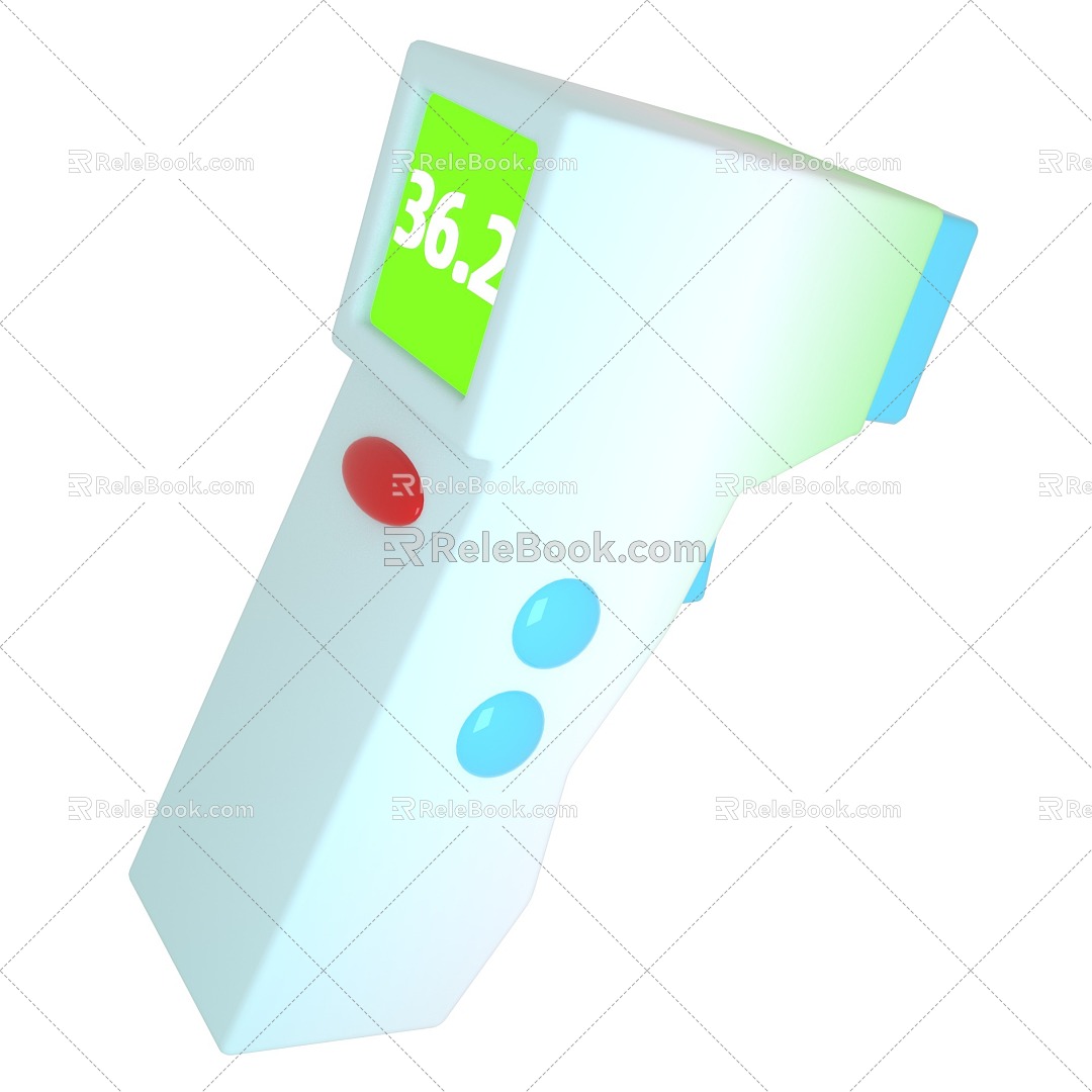 Thermometer gun Medical equipment Thermometer gun 3d model