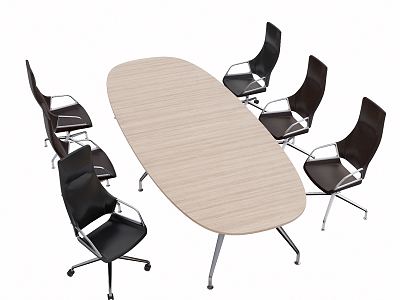 Modern Conference Table and Chair Office Chair model