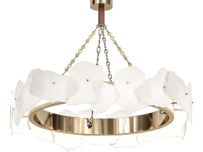 Modern chandelier 3d model