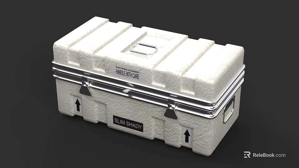 Industrial Equipment Protective Case Shield Series Slim Shady Durable Storage Box 3d model 
