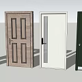 Different Style Swing Doors For Home Interior With Wooden And Glass Designs