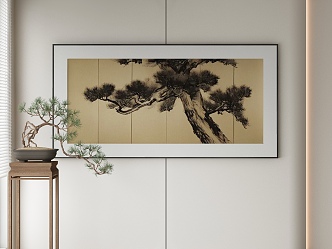 New Chinese Decorative Painting 3d model