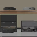 Smart Cleaning Machines With Robotic Vacuum Models And Modern Design 3d model