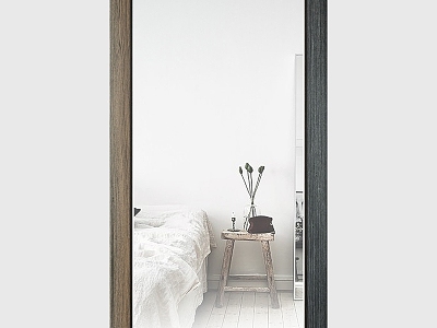 decorative mirror dressing mirror 3d model