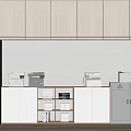 printer modern printer file cabinet copier 3d model