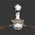 Cartoon Lemur Character With Big Eyes White Belly And Brown Body Standing With Outstretched Arms