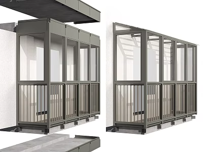 casement window 3d model