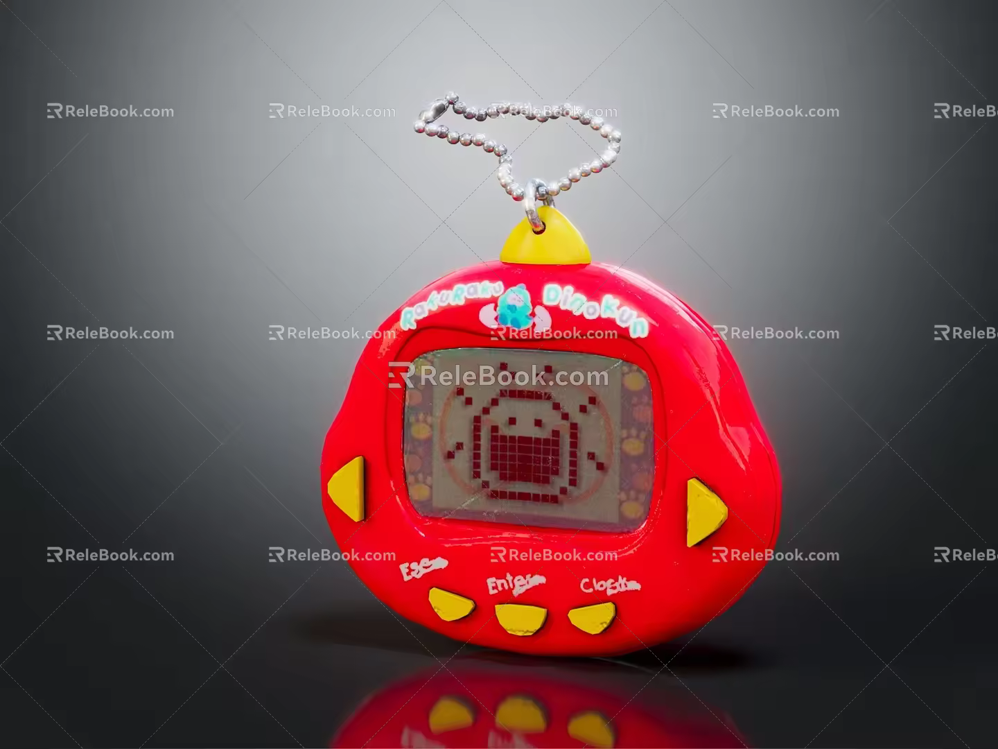 Modern game machine electronic chicken hand game machine hand game machine 3d model