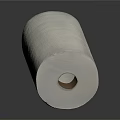 White Textured Toilet Paper Roll For Household Everyday Use And Absorbent Softness