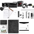 Essential Office Stationery Collection With Notebooks Pens And Desk Accessories