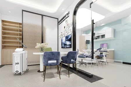 Modern Clinic Digital Dental Clinic 3d model