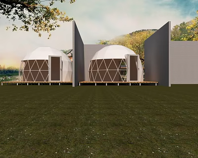 Camping Homestay Modern Homestay 3d model