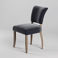 Dining Chairs In Various Colors And Styles For Home Interior 3d model