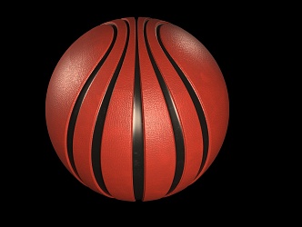 Basketball jewelry 3d model