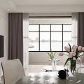 Modern Kitchen Interior Design With White Cabinets Golden Handles Marble Countertops And Black Range Hood