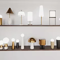 Modern table lamp 3d model