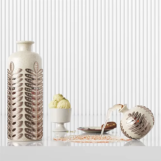 Modern ornaments combination now ornaments 3d model