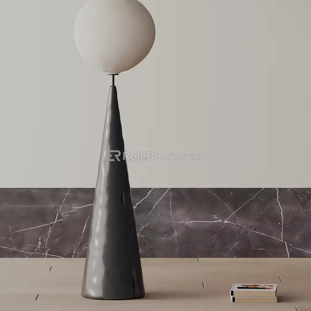 Modern floor lamp 3d model