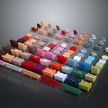 Various Colorful Sofas Collection With Different Styles And Modern Designs