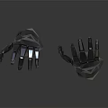 Modern manipulator robot arm 3d model