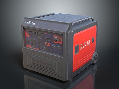 Generator Gasoline Generator Diesel Generator Household Generator 3d model