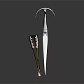 Cold weapons Sword Axe Hook Fork Spear Trident Melee Weapon Military 3d model