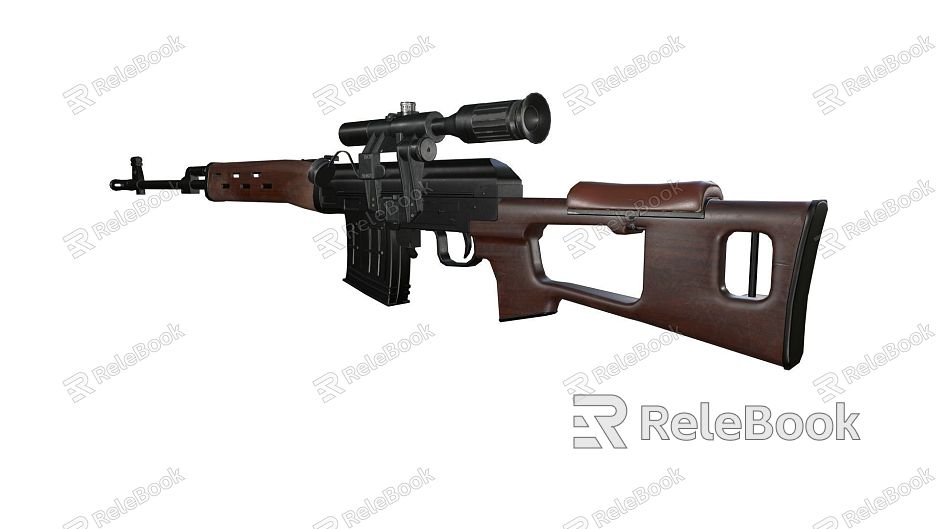 Sniper rifle gun gun gun weapon rifle sniper gun war military world war ii magazine toy gun model