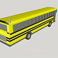 modern bus 3d model