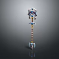 Scepter Ancient Scepter Cane Ancient Scepter Magic Scepter Metal Scepter Classical Scepter Magic Scepter 3d model