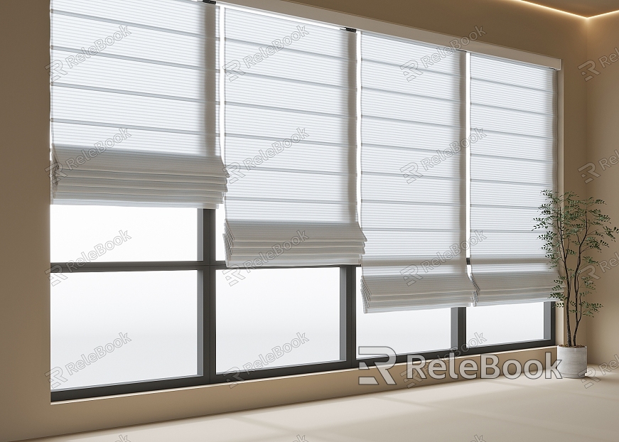 Roller curtain curtain cloth curtain model