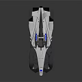 Modern Aerodynamic Single Seat Race Car With Streamlined Body And Red Wheel Accents