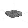 Sofa Stool Large Footstool 3d model