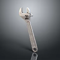 Durable Adjustable Wrench Professional Hardware Tool With Metal Body And Ergonomic Grip