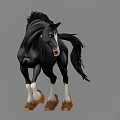 Wu Zhui Ma Wu Ze Ma Lu Ma 3d model