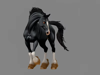 Wu Zhui Ma Wu Ze Ma Lu Ma 3d model