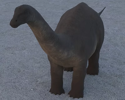 Modern Dinosaur Confused Dragon Dinosaur 3d model