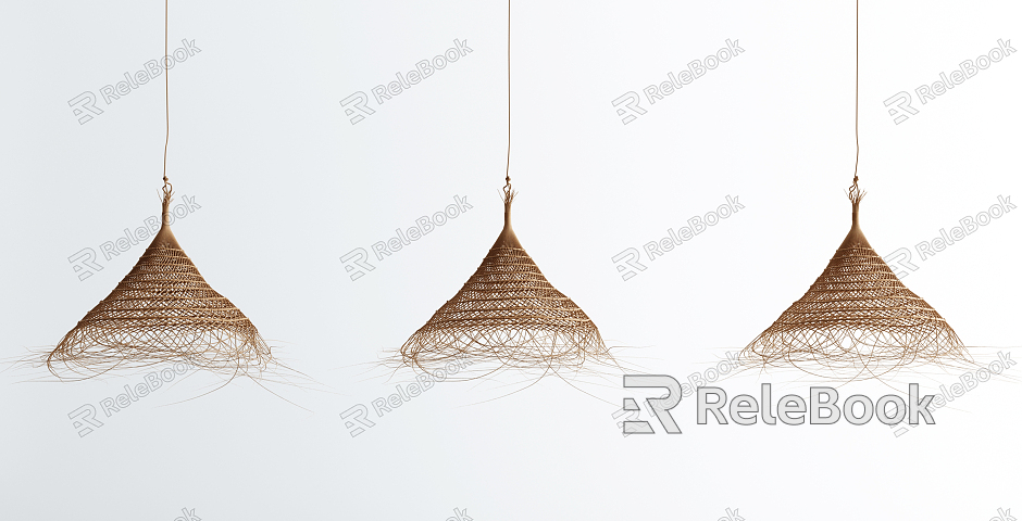 Southeast Asia Chandelier Bamboo Chandelier model