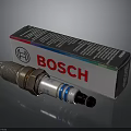 BOSCH High Performance Spark Plug With Original Packaging Box And Metal Construction