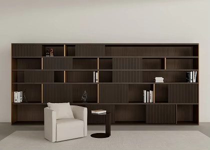 bookcase open bookcase 3d model