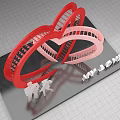 Romantic Heart Shaped Photo Spot With Couple Silhouettes And MY LOVE Text
