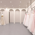 Modern Bridal Shop 3d model