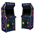 Modern game machine Old game machine 3d model