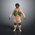 Warrior Samurai Soldier Guard Assassin Killer Ancient Soldier Ancient Assassin Killer 3d model