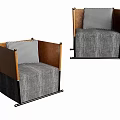 Single Person Sofa Casual Sofa Chair Casual Chair Backrest Sofa Armrest Sofa Reading Sofa 3d model
