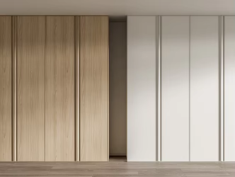 Modern wardrobe 3d model