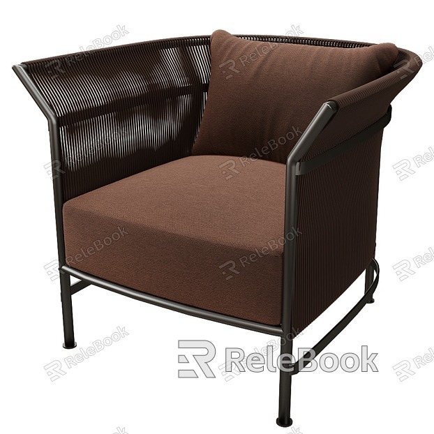 Single Sofa Single Chair Leisure Chair Leisure Sofa model